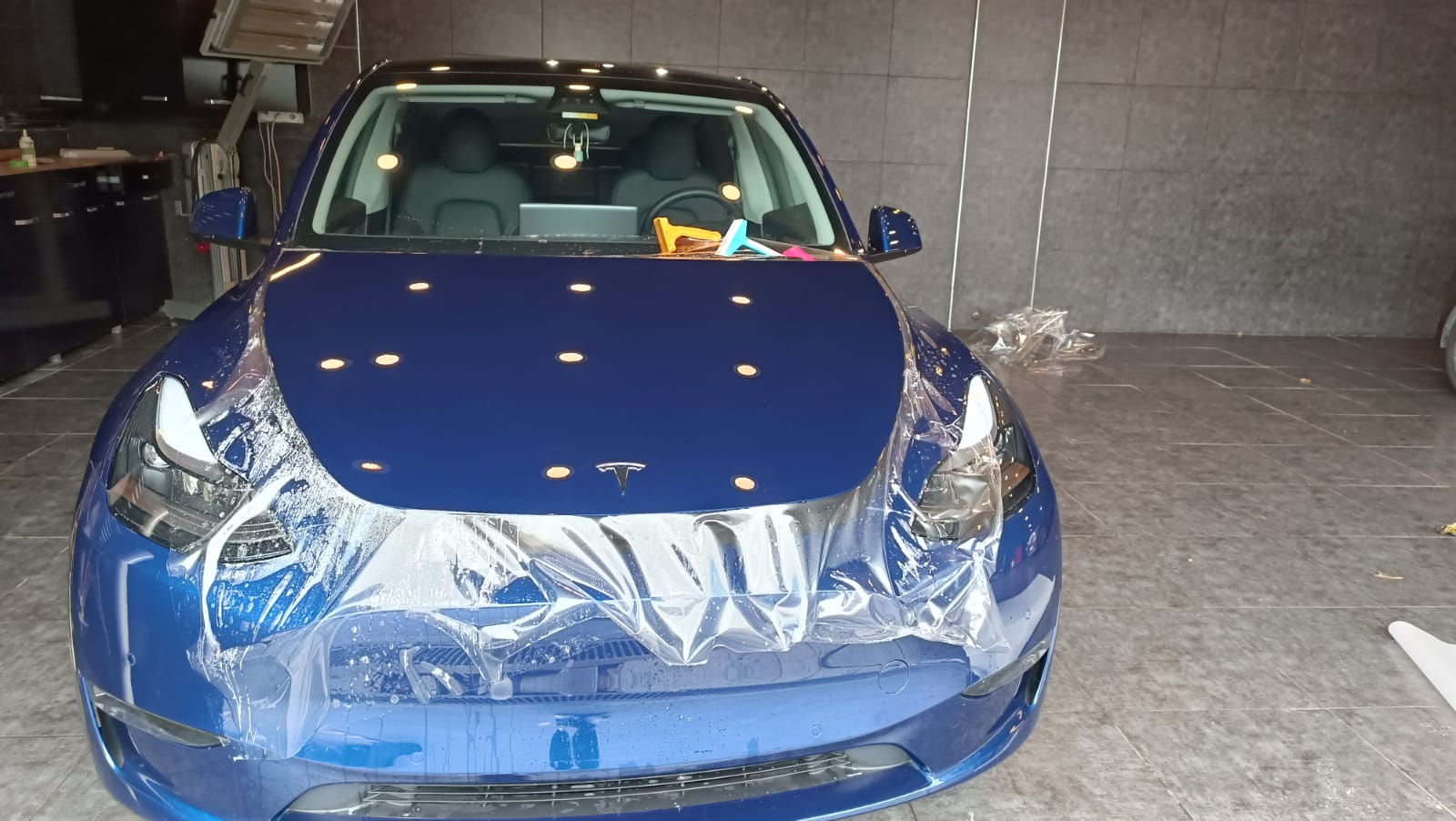 şeffaf renkli desenli otomobil araç motorsiklet ppf kaplama